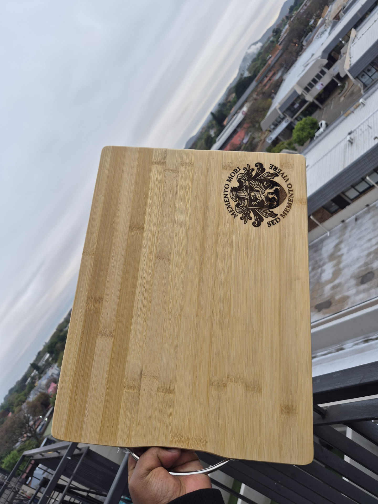 Personalised Chopping Board example
