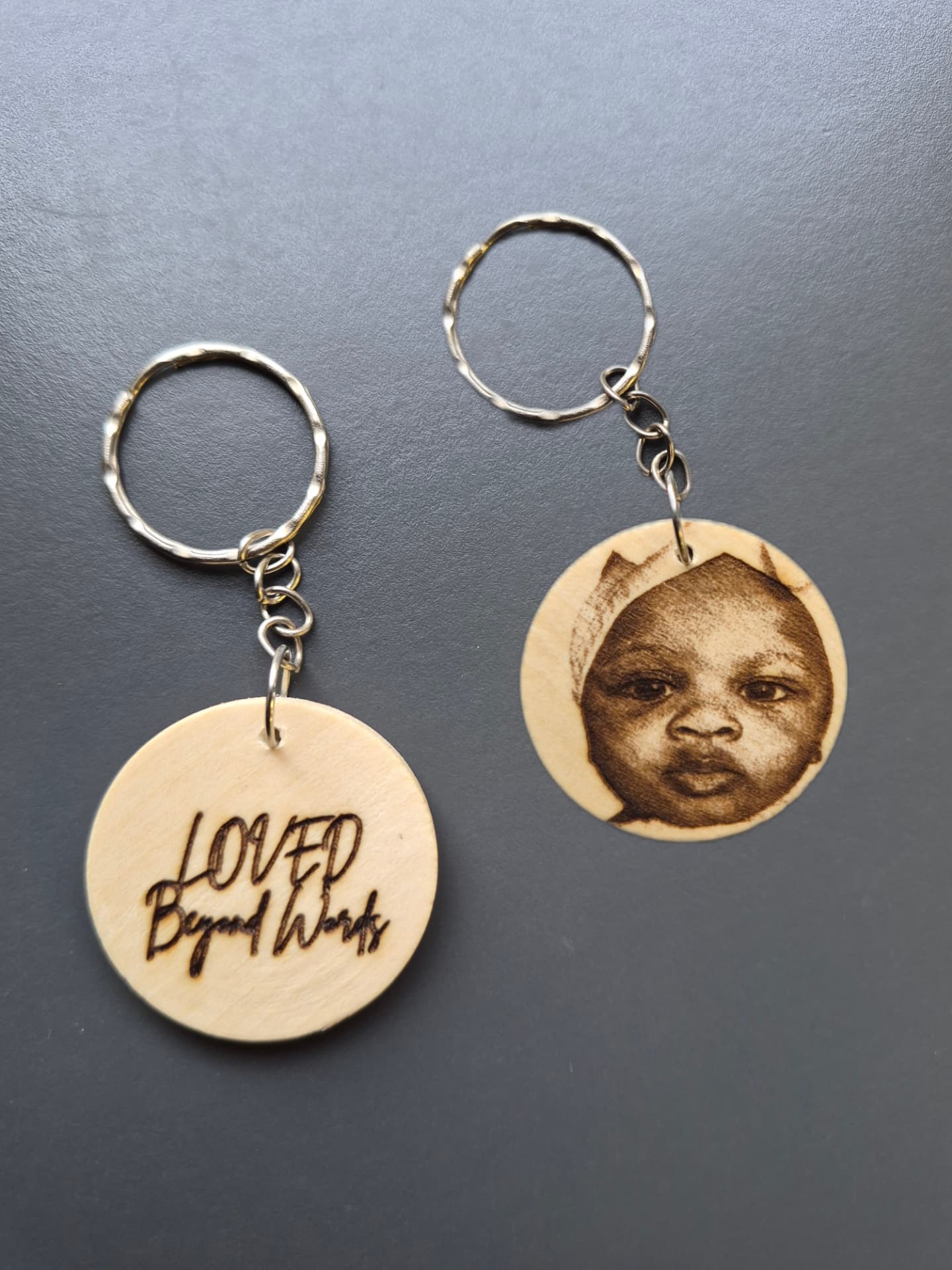Engraved Keyholder example